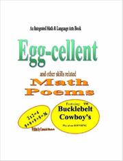 Cover of: Egg-cellent Math Poem