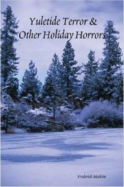 Cover of: Yuletide Terror & Other Holiday Horrors