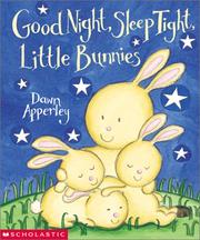 Cover of: Good night, sleep tight, little bunnies