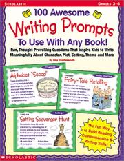 Cover of: 100 Awesome Writing Prompts: To Use With Any Book!