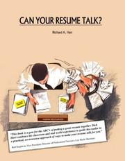 Cover of: Can Your Resume Talk?