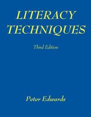 Cover of: Literacy Techniques: For Teachers and Parents