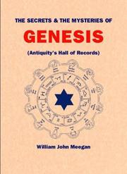 Cover of: The Secrets & the Mysteries of Genesis: Antiquity's Hall of Records