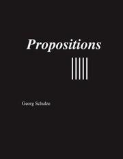 Cover of: Propositions