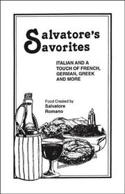 Cover of: Salvatore's Savorites