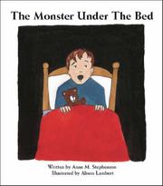 Cover of: The Monster Under the Bed | Anne M. Stephenson