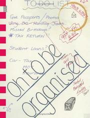 Cover of: Oh to be Organised