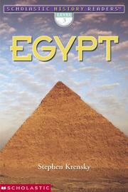 Cover of: EGYPT Scholastic History Readers by Stephen Krensky