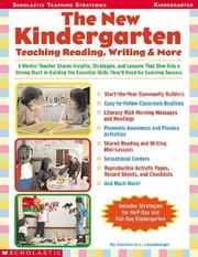 Cover of: The New Kindergarten: Teaching Reading, Writing, & More