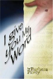 Cover of: I Give You My Word