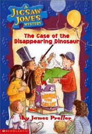 Cover of: Jigsaw Jones #17: The Case Of The Disappering Dinosaur (Jigsaw Jones)