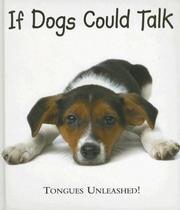 Cover of: If Dogs Could Talk by Joel Zadak