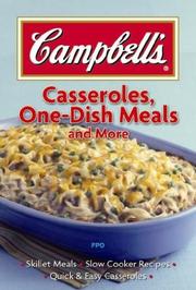 Cover of: Digest Cookbook Campbells Casserole