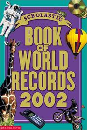 Cover of: Scholastic Book of World Records 2002 by Jenifer Corr Morse