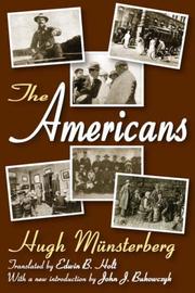 Cover of: The Americans by Hugo Munsterberg