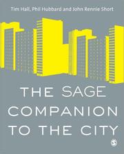 Cover of: The SAGE Companion to the City