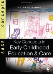 Cover of: Key Concepts in Early Childhood Education and Care (SAGE Key Concepts series)