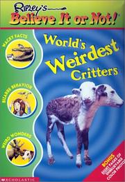 Cover of: World's Weirdest Critters (Ripley's Believe It or Not!) by Mary Packard