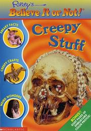 Cover of: Creepy Stuff: Creepy Stuff (Ripley's Believe It Or Not)