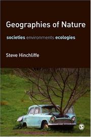 Cover of: Geographies of Nature | Steve Hinchliffe