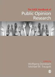 Cover of: The SAGE Handbook of Public Opinion Research