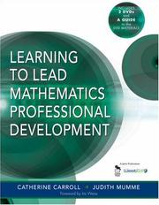 Learning to lead mathematics professional development by Catherine Carroll, Catherine E. Carroll, Judith Mumme