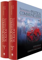 Cover of: Encyclopedia of Political Communication by 