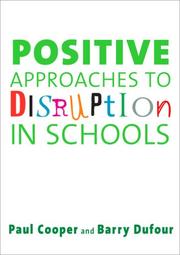 Cover of: Positive Approaches to Disruption in Schools