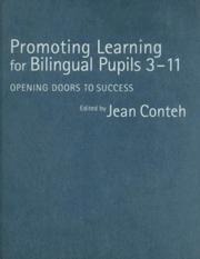 Cover of: Promoting Learning for Bilingual Pupils 3-11 by Jean Conteh