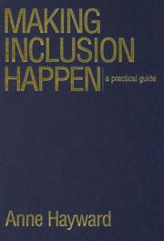 Cover of: Making Inclusion Happen: A Practical Guide