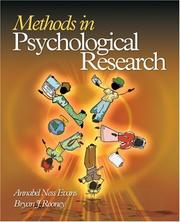 Methods in psychological research by Annabel Evans, Annabel Ness Evans, Bryan J. Rooney