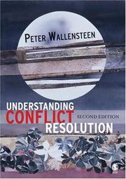 Cover of: Understanding Conflict Resolution by Peter Wallensteen, Peter Wallensteen