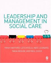 Cover of: Leadership and Management in Social Care