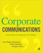 Cover of: Corporate Communications: Convention, Complexity and Critique