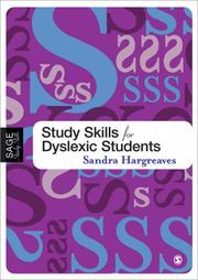 Cover of: Study Skills for Dyslexic Students (Sage Study Skills Series) by Sandra Hargreaves