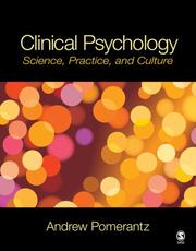 Cover of: Clinical Psychology: Science, Practice, and Culture (Book & CD Rom)