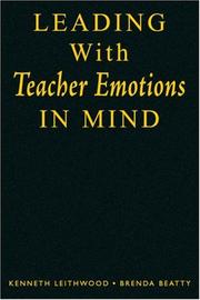 Cover of: Leading With Teacher Emotions in Mind