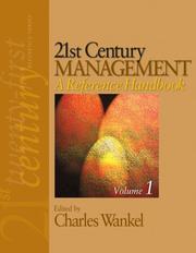 Cover of: 21st Century Management: A Reference Handbook