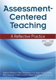 Cover of: Assessment-Centered Teaching: A Reflective Practice (Book & CD Rom)