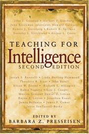 Teaching for Intelligence by Barbara Z. Presseisen