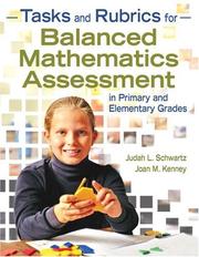 Cover of: Tasks and Rubrics for Balanced Mathematics Assessment in Primary and Elementary Grades