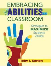 Cover of: Embracing Disabilities in the Classroom by Toby J. Karten