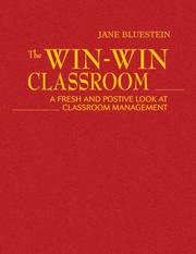 Cover of: The Win-Win Classroom by Jane Bluestein