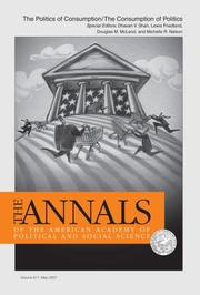 Cover of Politics of Consumption - The Consumption of Politics