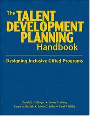 Cover of: The Talent Development Planning Handbook: Designing Inclusive Gifted Programs