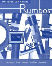 Cover of: Workbook/Lab Manual for Rumbos by Jill Pellettieri, Norma López-Burton, Robert Hershberger, Rafael Gómez, Susan Navey-Davis