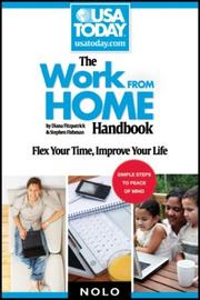 Cover of: Work From Home Handbook: Flex Your Time, Improve Your Life (USA TODAY/Nolo Series)