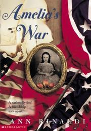 Cover of: Amelia's War by Ann Rinaldi