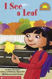 Cover of I see a leaf