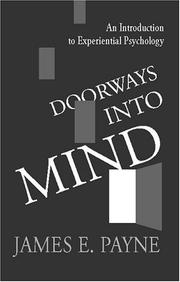 Cover of: Doorways into Mind by James E. Payne, James E. Payne